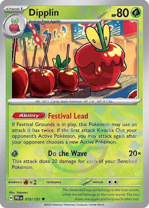 Dipplin (Poke Ball Pattern) card art