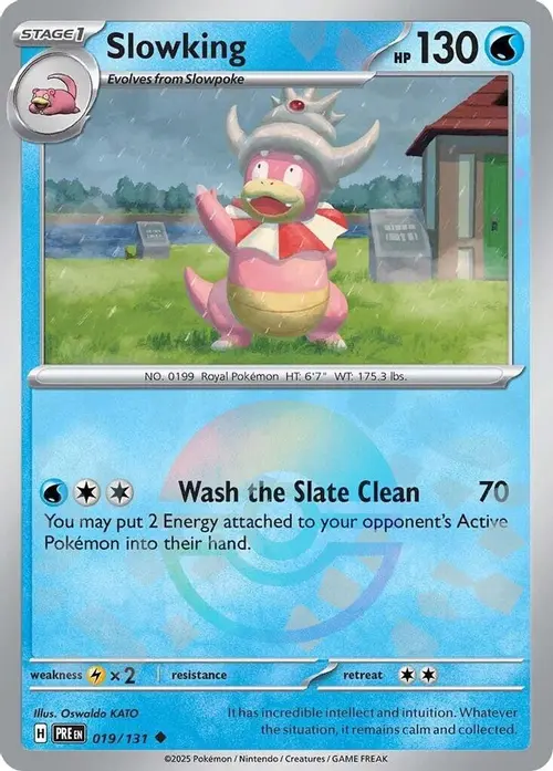 Slowking (Poke Ball Pattern) card art