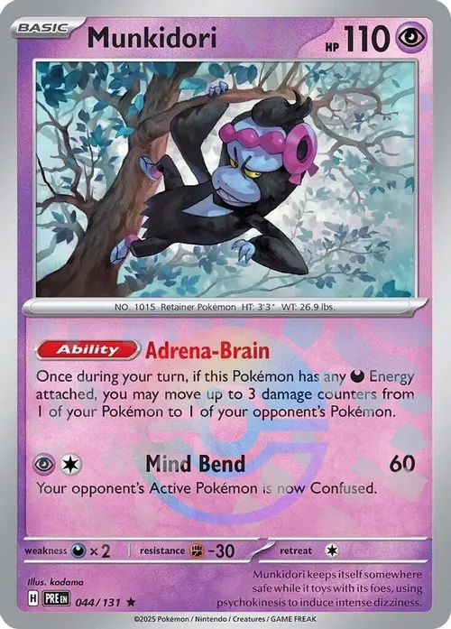 Munkidori (Poke Ball Pattern) card art