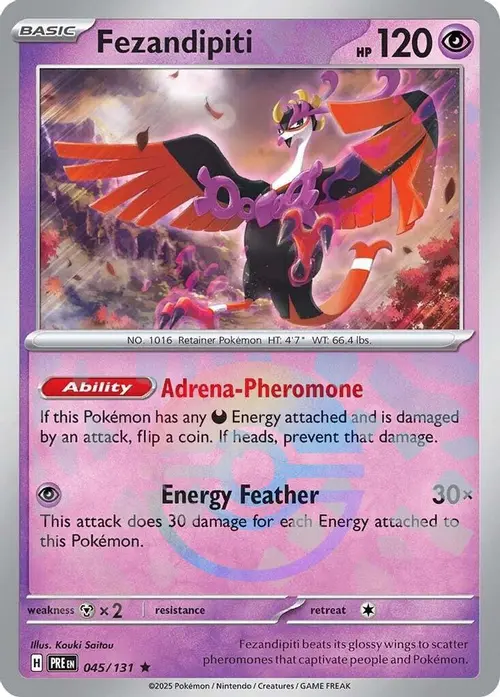 Fezandipiti (Poke Ball Pattern) card art