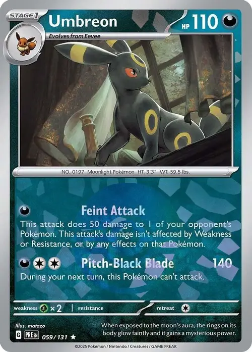 Umbreon (Poke Ball Pattern) card art