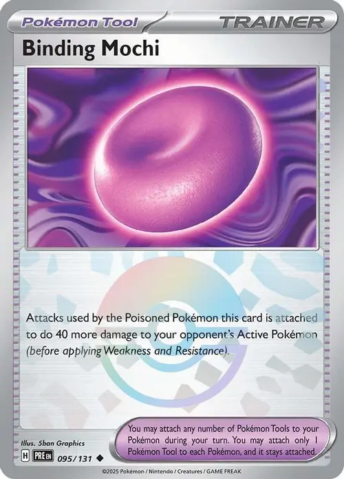 Binding Mochi (Poke Ball Pattern) card art