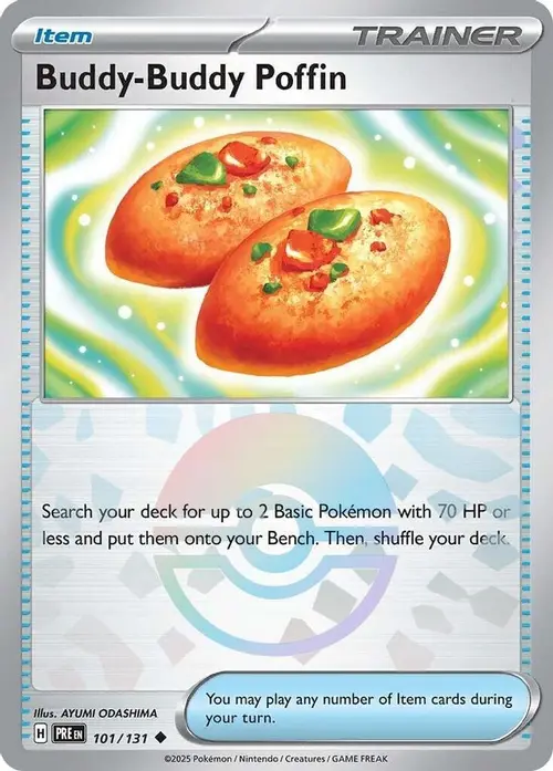 Buddy-Buddy Poffin (Poke Ball Pattern) card art