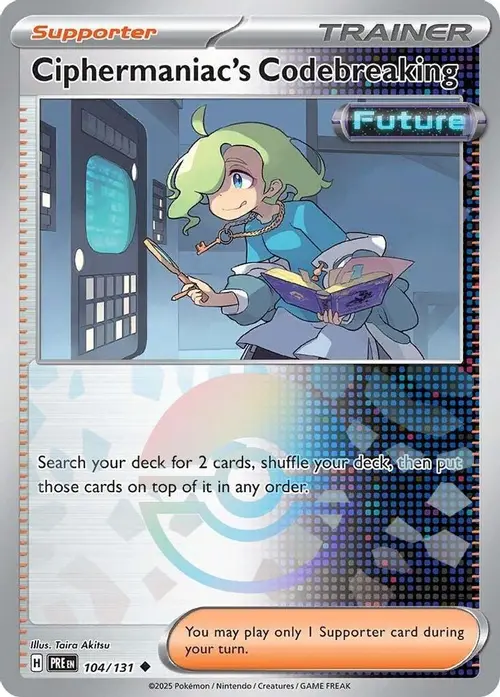 Ciphermaniac's Codebreaking (Poke Ball Pattern) card art