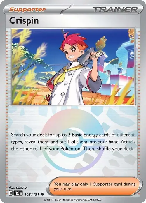 Crispin - 105/131 (Poke Ball Pattern) card art
