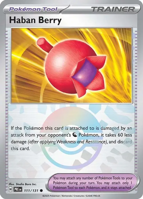 Haban Berry (Poke Ball Pattern) card art