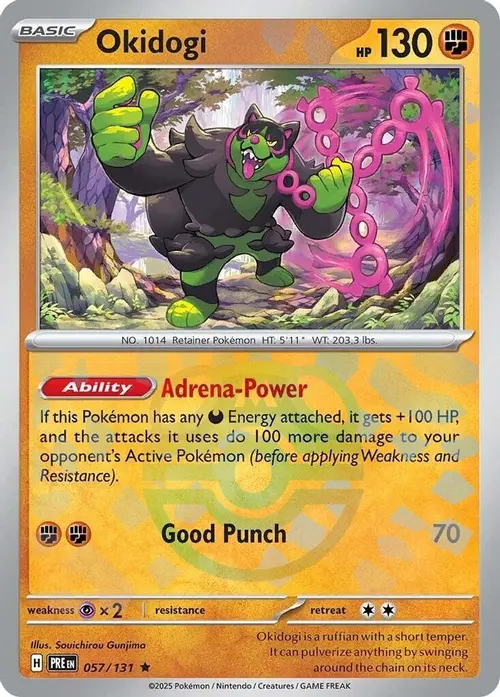 Okidogi (Master Ball Pattern) card art