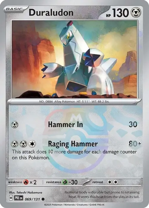 Duraludon (Master Ball Pattern) card art