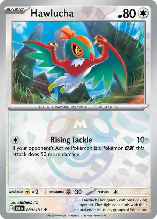 Hawlucha (Master Ball Pattern) card art