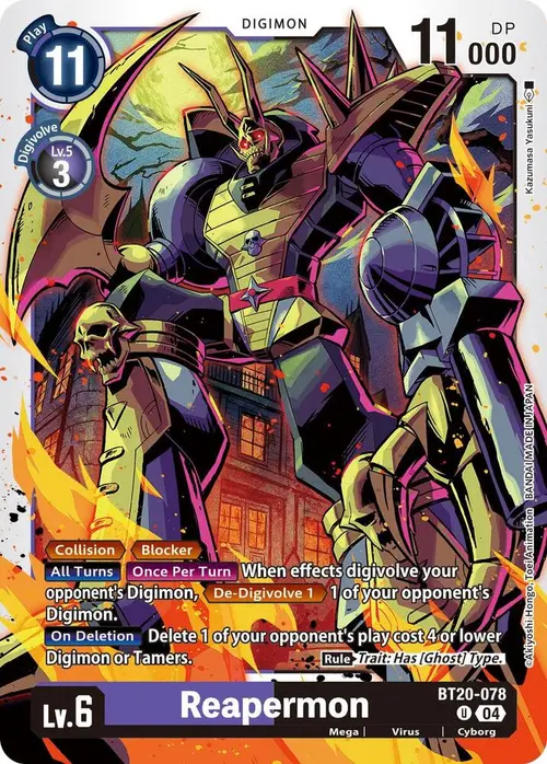 Reapermon card art