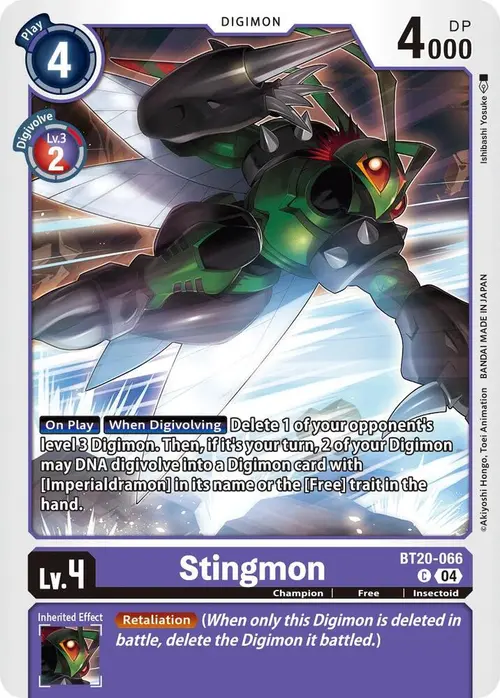 Stingmon card art