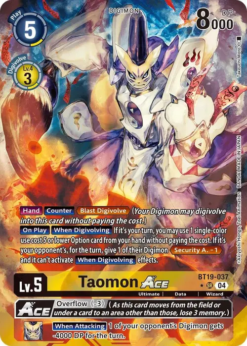 Taomon ACE (Alternate Art) card art