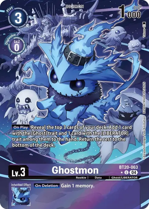 Ghostmon (Alternate Art) card art