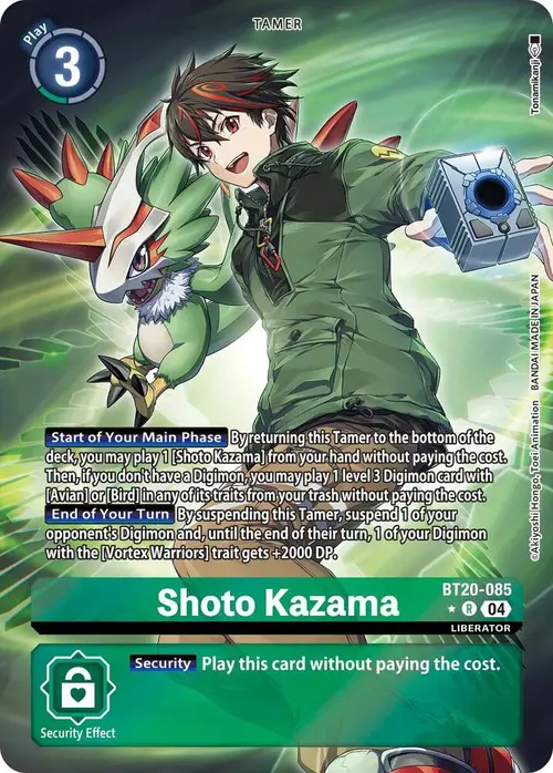 Shoto Kazama (Alternate Art) card art