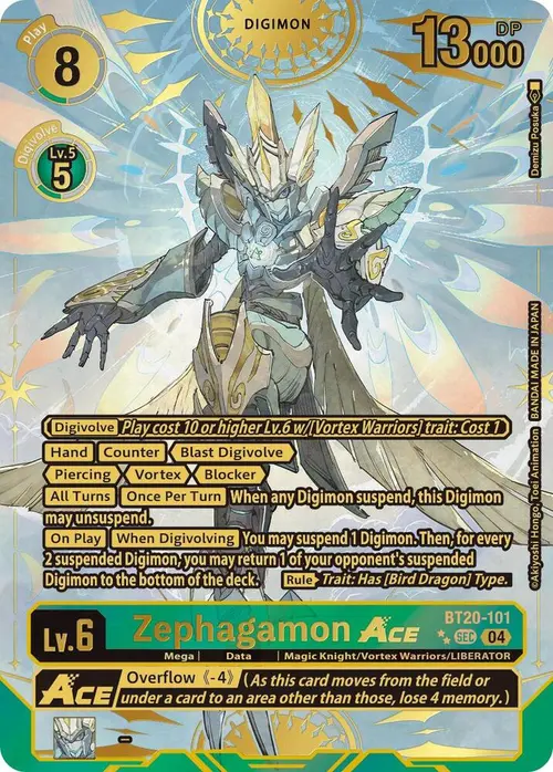 Zephagamon ACE (Textured) card art