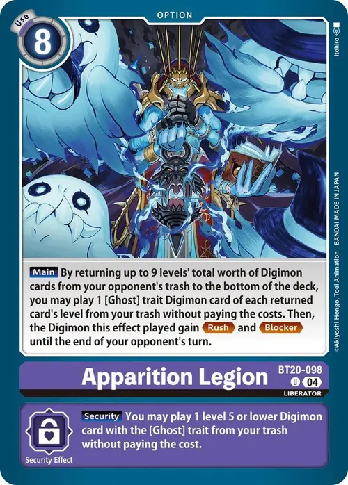 Apparition Legion card art