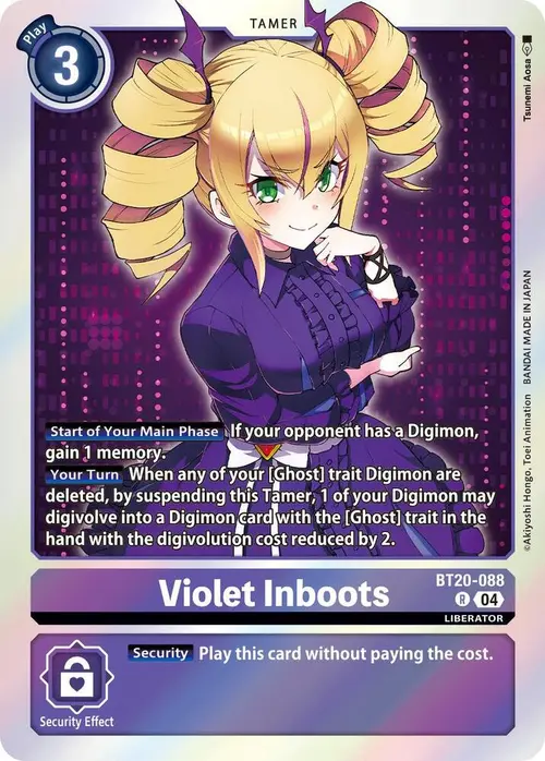 Violet Inboots - BT20-088 card art