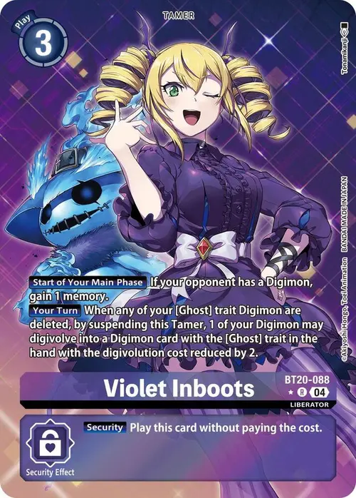 Violet Inboots - BT20-088 (Alternate Art) card art