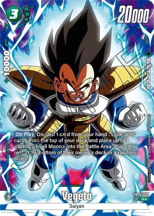 Vegeta (Tournament Pack -Winner- 05) card art