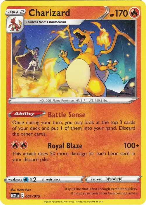 Charizard card art