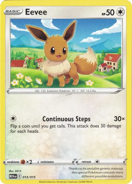Eevee card art