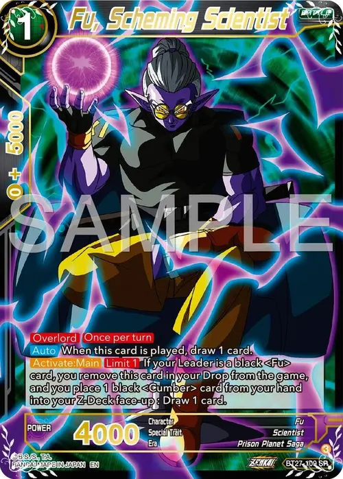 Fu, Scheming Scientist card art