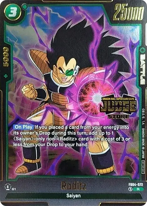 Raditz (Judge Pack (Store Judge) 03) card art