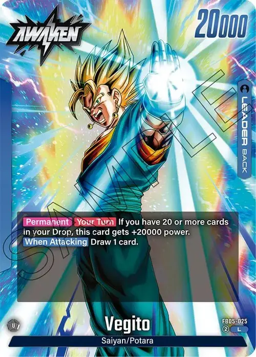 Vegito card art