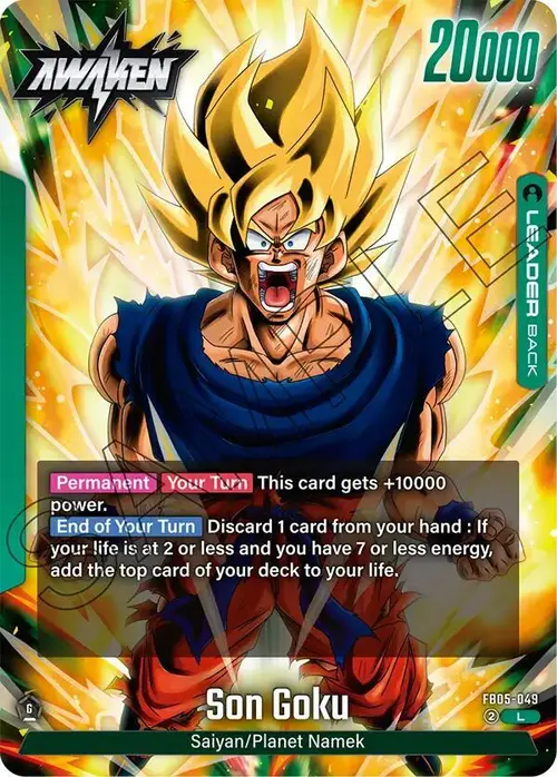 Son Goku card art