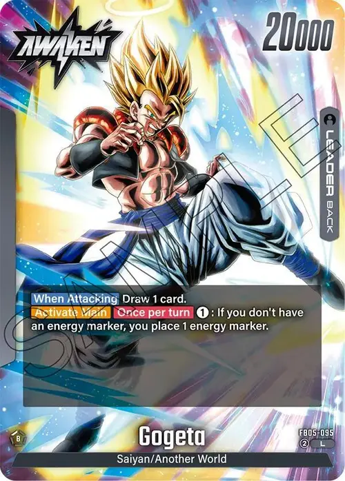Gogeta card art