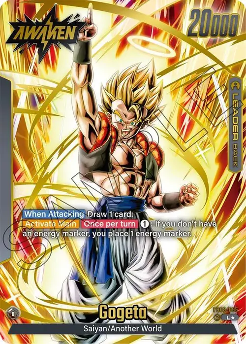 Gogeta (Alternate Art) card art