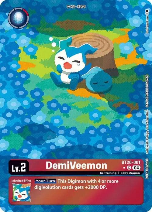 DemiVeemon (Release Special Booster 2.5: Box Promotion Pack) card art