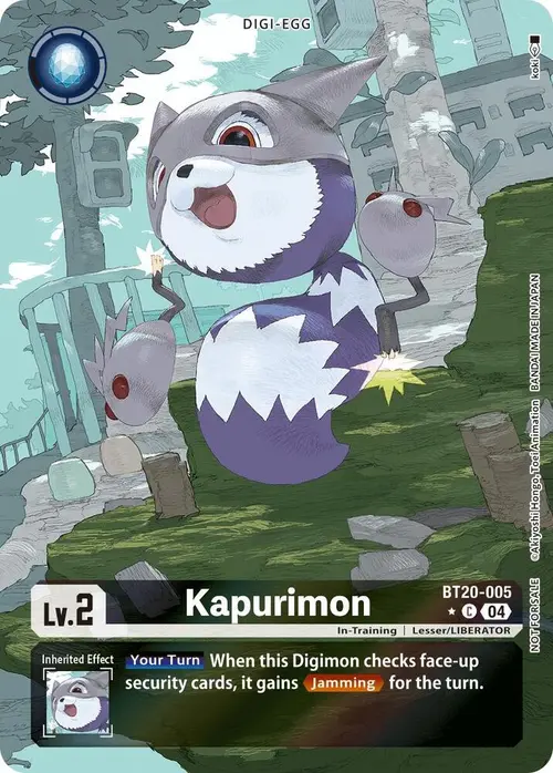 Kapurimon (Release Special Booster 2.5: Box Promotion Pack) card art