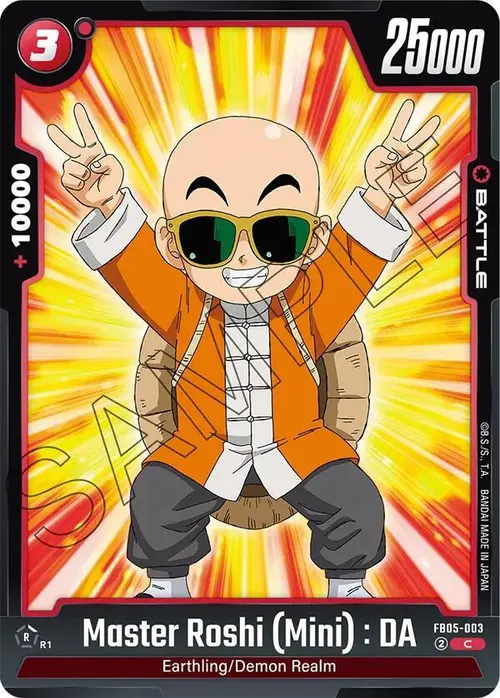 Master Roshi (Mini) : DA card art