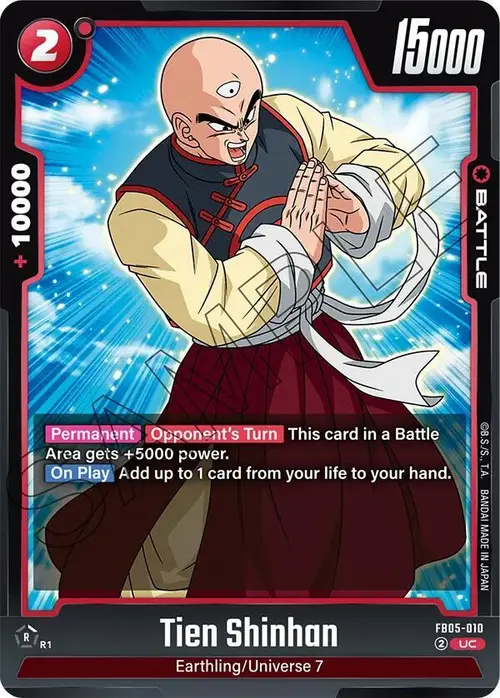 Tien Shinhan card art