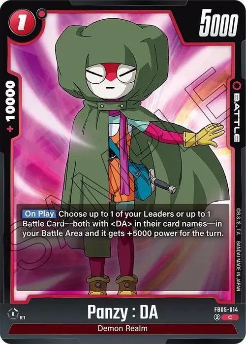Panzy : DA card art