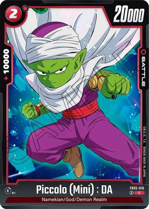 Piccolo (Mini) : DA card art