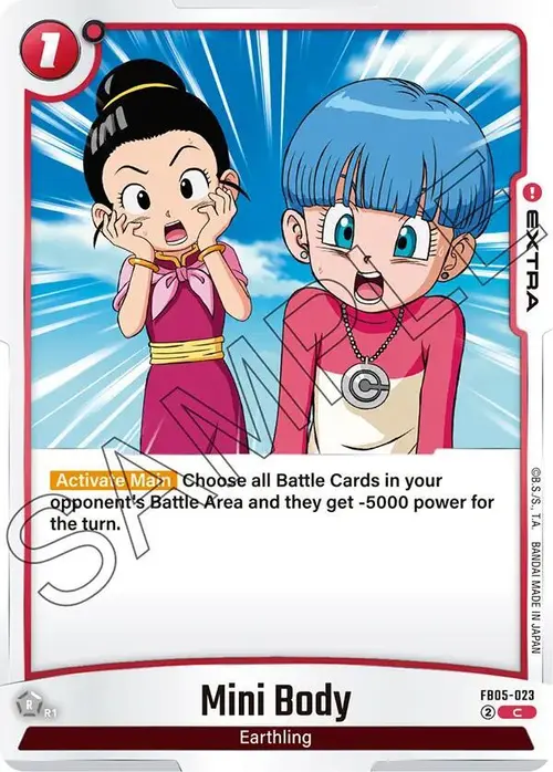 Mini Body card art