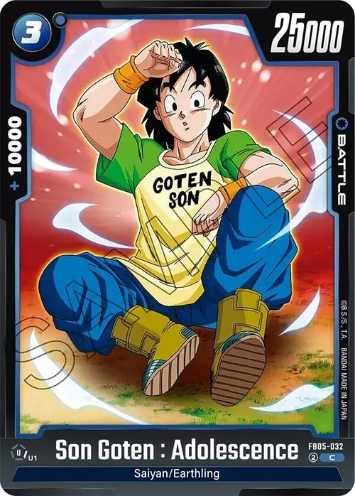 Son Goten : Adolescence card art