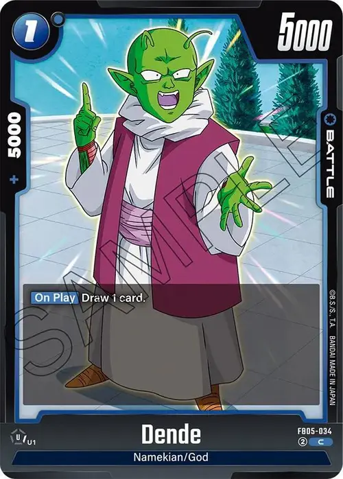Dende card art