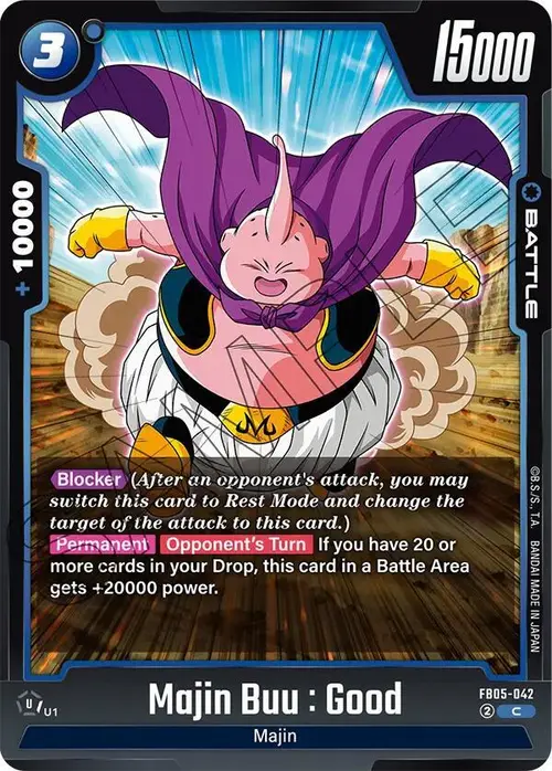 Majin Buu : Good card art