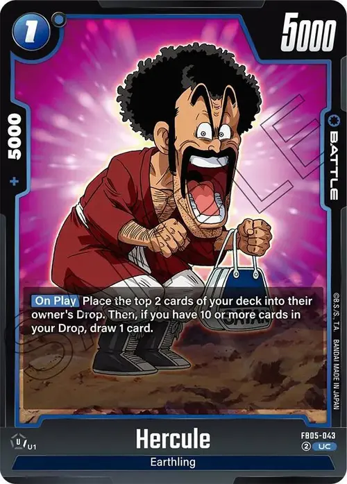 Hercule card art