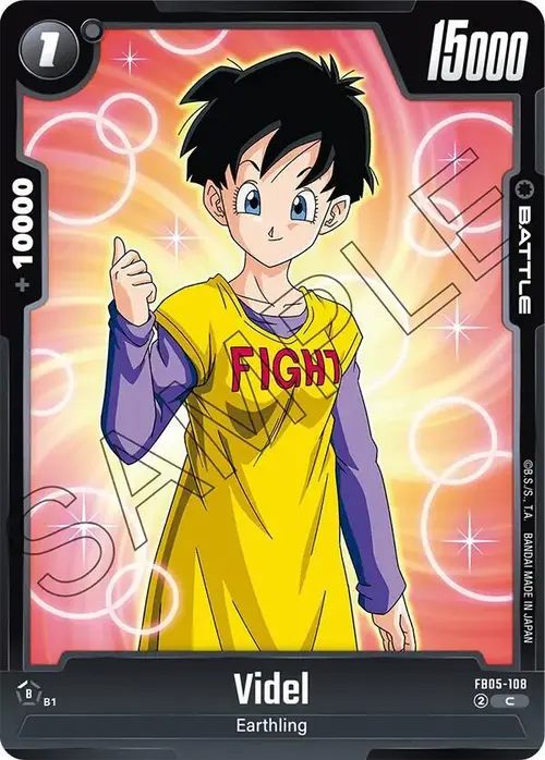 Videl card art