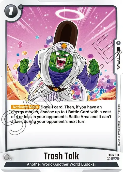 Trash Talk card art