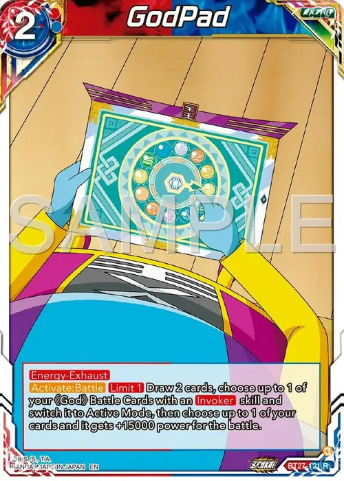 GodPad card art