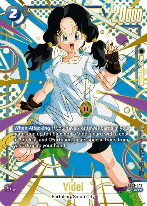Videl (Alternate Art) card art
