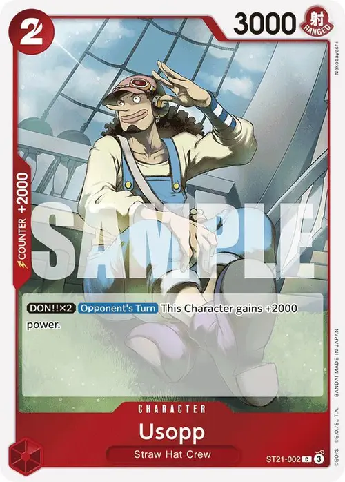 Usopp card art
