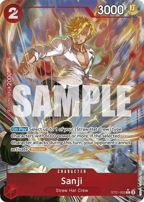 Sanji (Parallel) card art