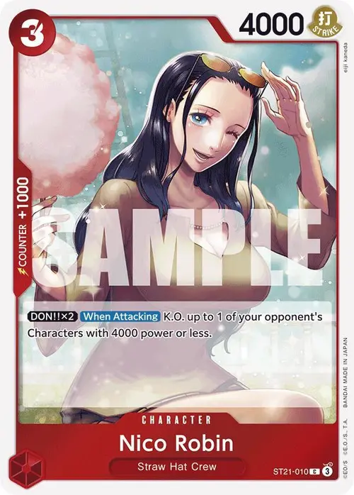 Nico Robin card art