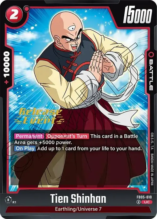 Tien Shinhan card art